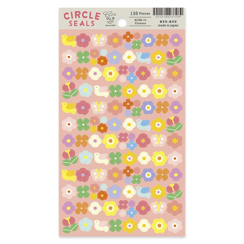 RyuRyu | Pegatinas Circle Flower
