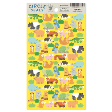 RyuRyu | Pegatinas Circle Rare Animals