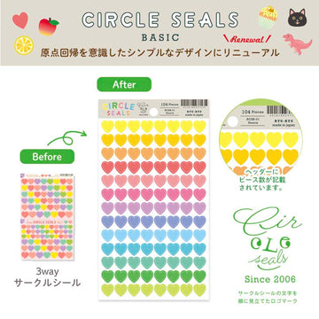 RyuRyu | Pegatinas Circle Lemon & Lime