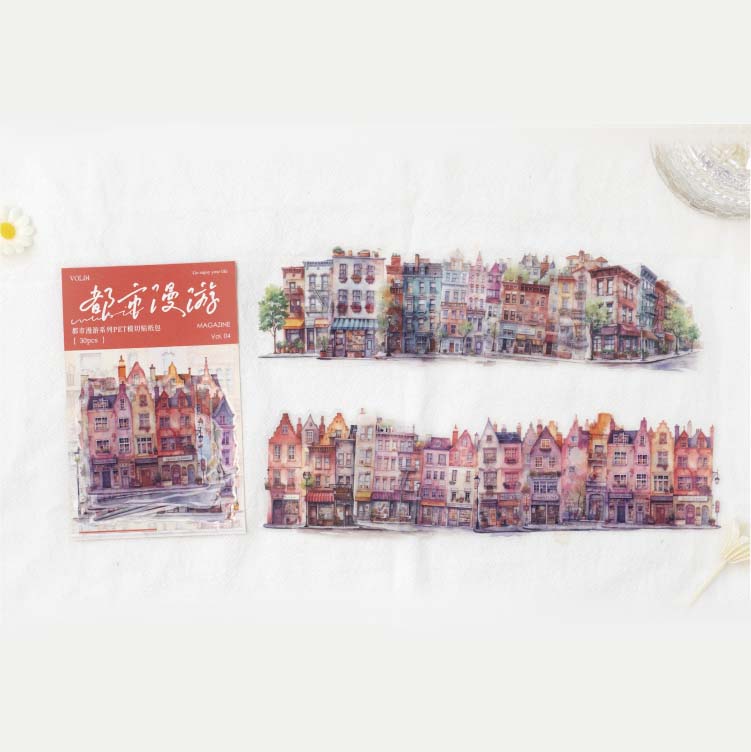 Mo Card | Pegatinas City Roaming City Corners