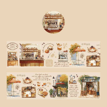 Mo Card | Pegatinas City Rover Pet Tape Coffee Time