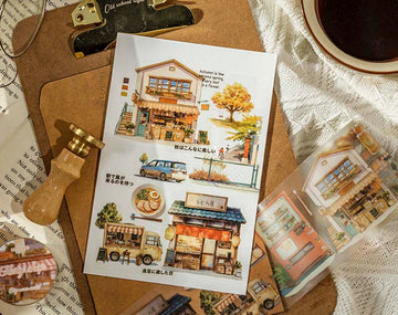 Mo Card | Pegatinas City Rover Pet Tape Coffee Time