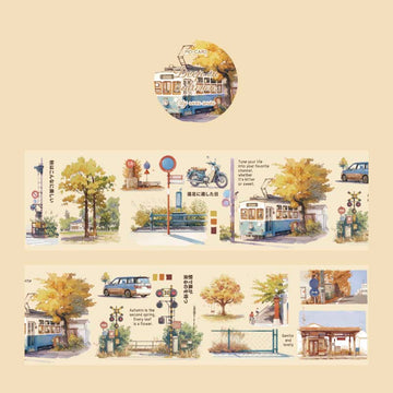 Mo Card | Pegatinas City Rover Pet Tape Deep In Autumn