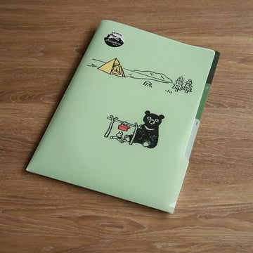 RyuRyu | Portafolios de 3 Compartimentos Animal Adventures Camp