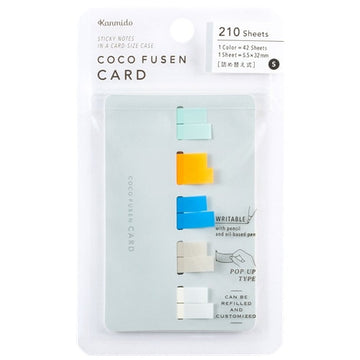 Kanmido | Coco Fusen Card S Nordic Bookmark