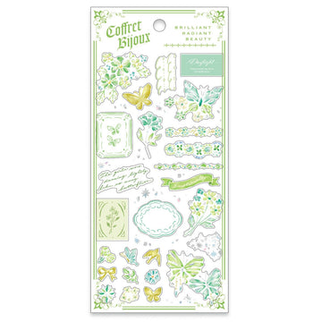 Mind Wave | Pegatinas Coffret Bijoux Green