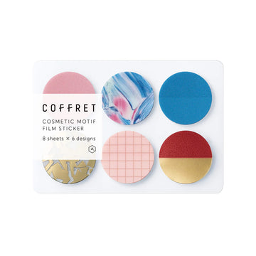 King Jim | Pegatinas HITOTOKI Coffret Circle Pink Float
