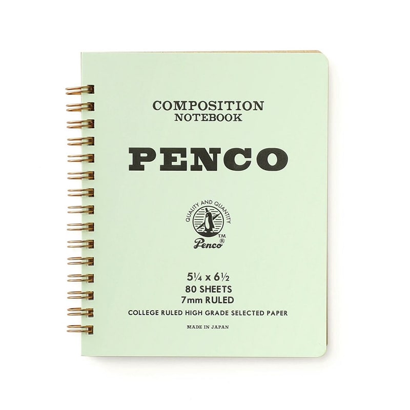 Penco | Coil M Mint Notebook