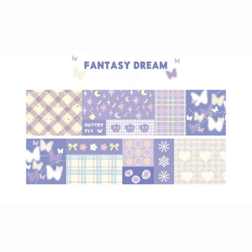 Card Lover | Collage Illusion Washi Tape Fantasy Dream