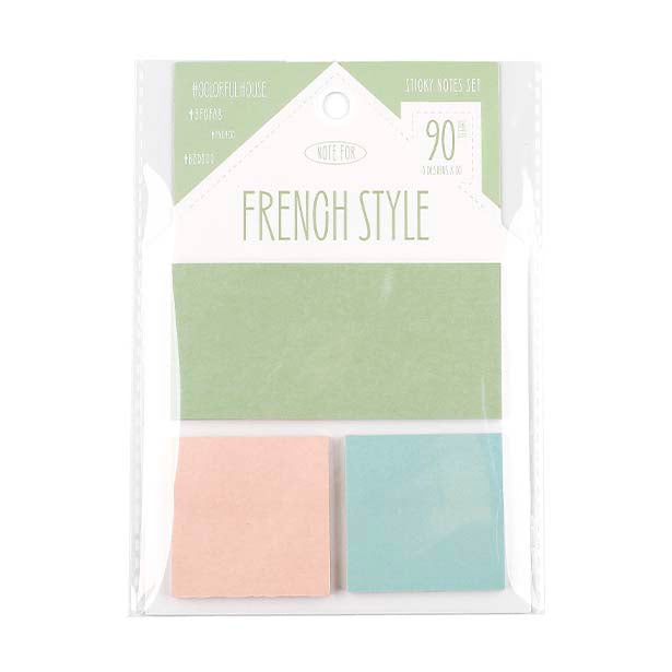 Note for | Adhesive notes Color Palette French Style