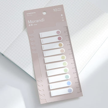 Mo Card | Marcapáginas Color Index Morandi Dots