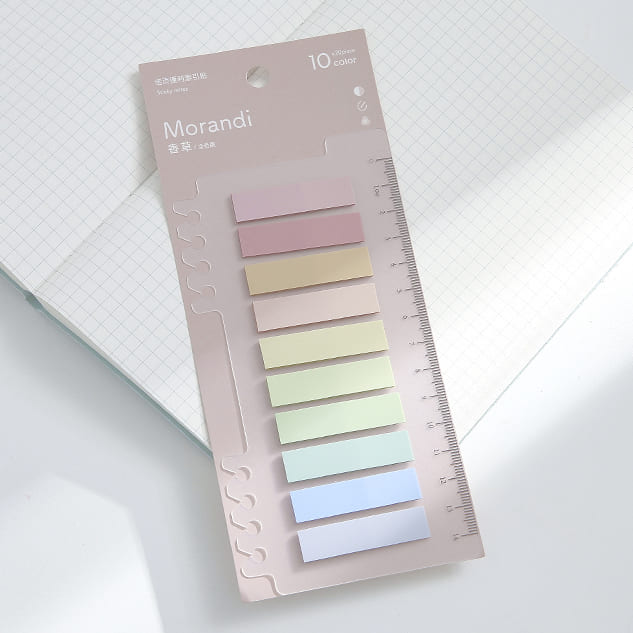 Mo Card | Marcapáginas Color Index Morandi Full