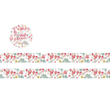 Mo Card | Colorful Flower Season Washi Tape Crimson Years