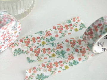Mo Card | Colorful Flower Season Washi Tape Crimson Years