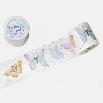 Card Lover | Colorful Scenery Washi Tape Butterfly Trail