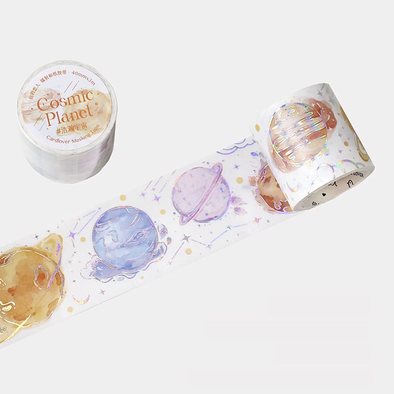 Card Lover | Colorful Scenery Washi Tape Cosmic Planet