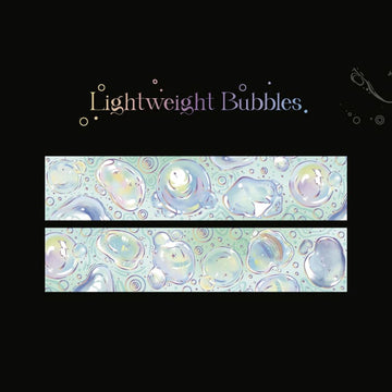 Card Lover | Colorful Scenery Washi Tape Lighweight Bubbles