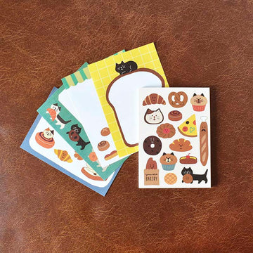 Papier Platz | Bloc de Notas Otegaru Memo Concombre Bread Festival