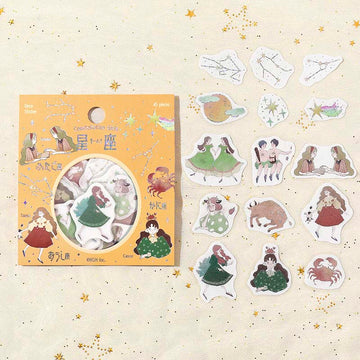 BGM | Pegatinas Constellation Girls Taurus Gemini Cancer