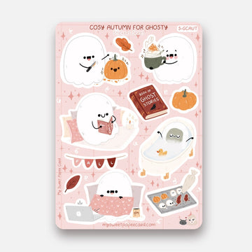 My Sweet Paper Card | Pegatinas Cosy Autumn For Ghosty
