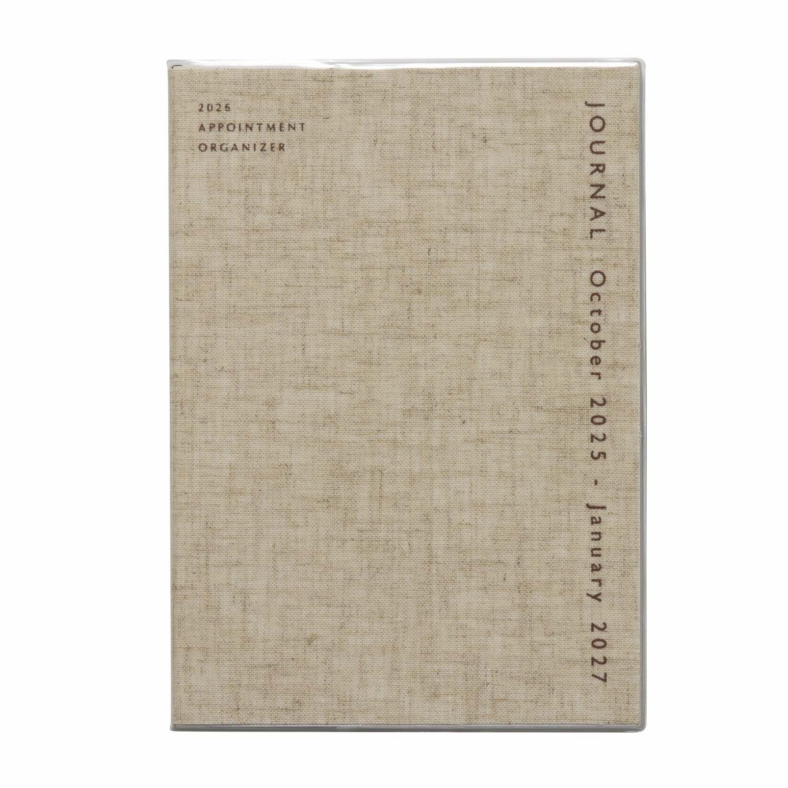 Hightide | Agenda Coton A5 2026 Linen (Mensual)