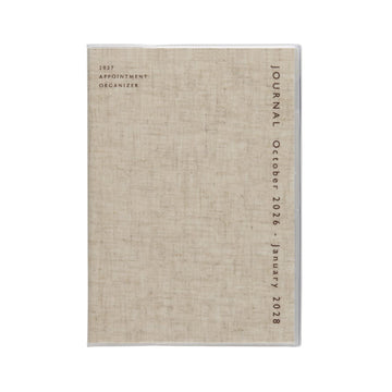 Hightide | Agenda Cotton A5 2027 Linen (Mensual)