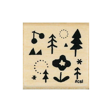 Kodomo No Kao | I Love Stamp Forest Stamp