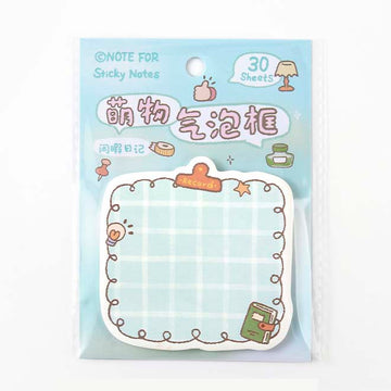 Note For | Notas Adhesivas Cute Bubble Box Leisure Day