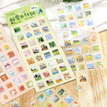 Card Lover | Pegatinas Date Post Office Green