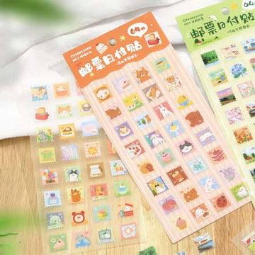 Card Lover | Pegatinas Date Post Office Orange
