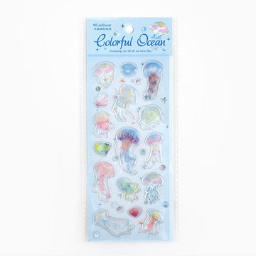 Card Lover | Pegatinas Day Dream Record Colorful Ocean