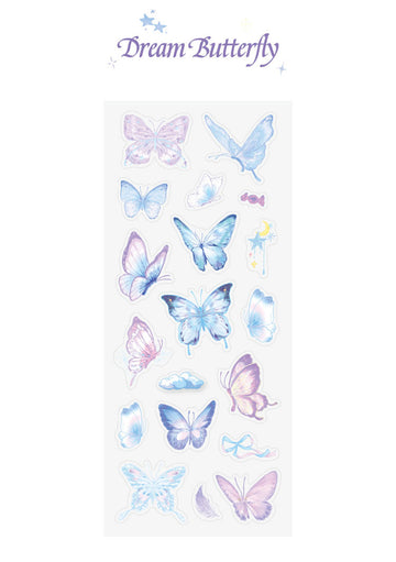 Card Lover | Pegatinas Day Dream Record Dream Butterfly