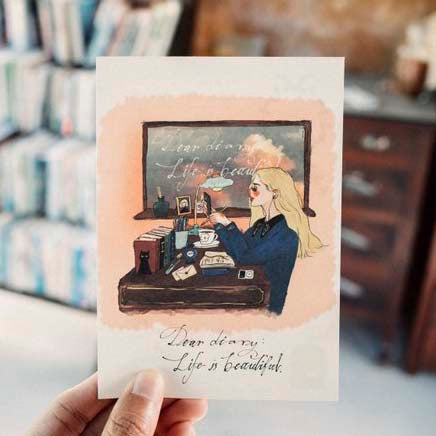 La Dolce Vita | Postal Diary Girl