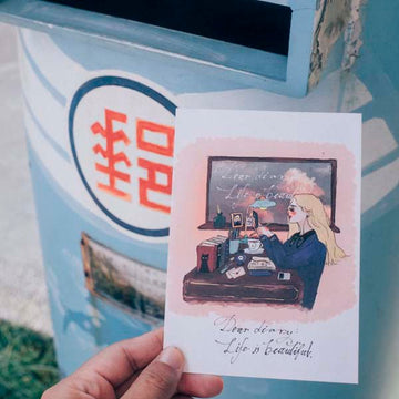 La Dolce Vita | Diary Girl Postcard