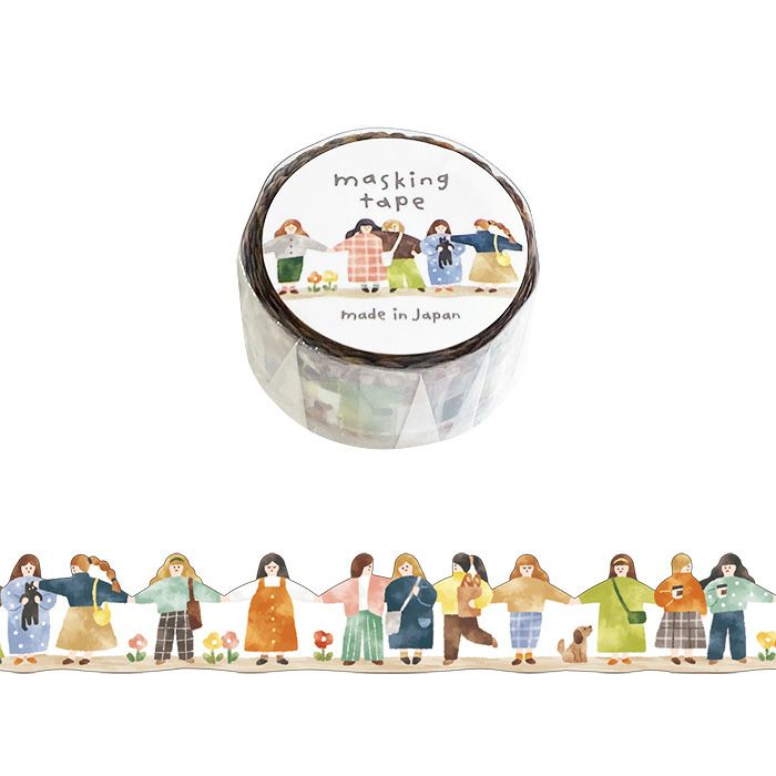 Mind Wave | Die Cut Girls Washi Tape