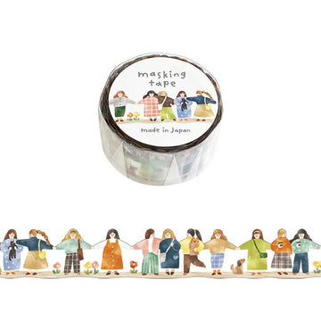 Mind Wave | Die Cut Girls Washi Tape
