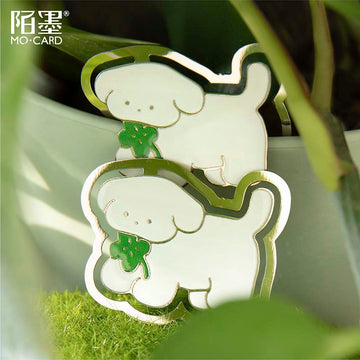 Mo Card | Clip Metálico Dog Club Lucky Puppy