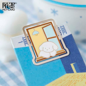 Mo Card | Clip Metálico Dog Club Puppy Is Waiting