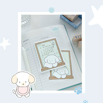 Mo Card | Notas Adhesivas Dog Club Puppy Is Waiting For You