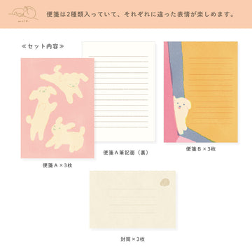 RyuRyu | Set de Cartas Dog Loungy