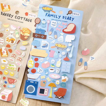 Card Lover | Pegatinas Doudou Daily Life Family Diary