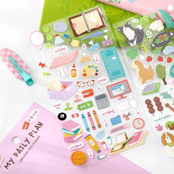 Card Lover | Pegatinas Doudou Daily Life My Daily Plan