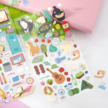 Card Lover | Pegatinas Doudou Daily Life Outing Overtire