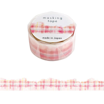 Mind Wave | Draw Die Cut Check Washi Tape