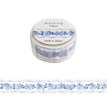 Mind Wave | Draw Die Cut Flower Washi Tape