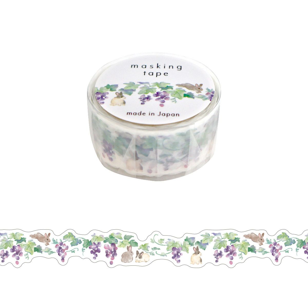 Mind Wave | Draw Die Cut Grape Washi Tape