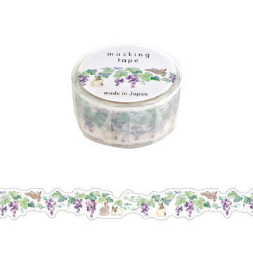 Mind Wave | Draw Die Cut Grape Washi Tape
