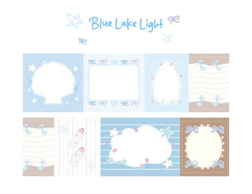 Card Lover | Pegatinas en Rollo Dream Town Blue Lake Light