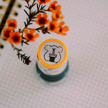 Yowoo Studio | Koala Drinking Stamp 