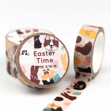 My Sweet Paper Card | Easter Time Washi Tape